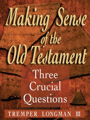 cover image of Making Sense of the Old Testament